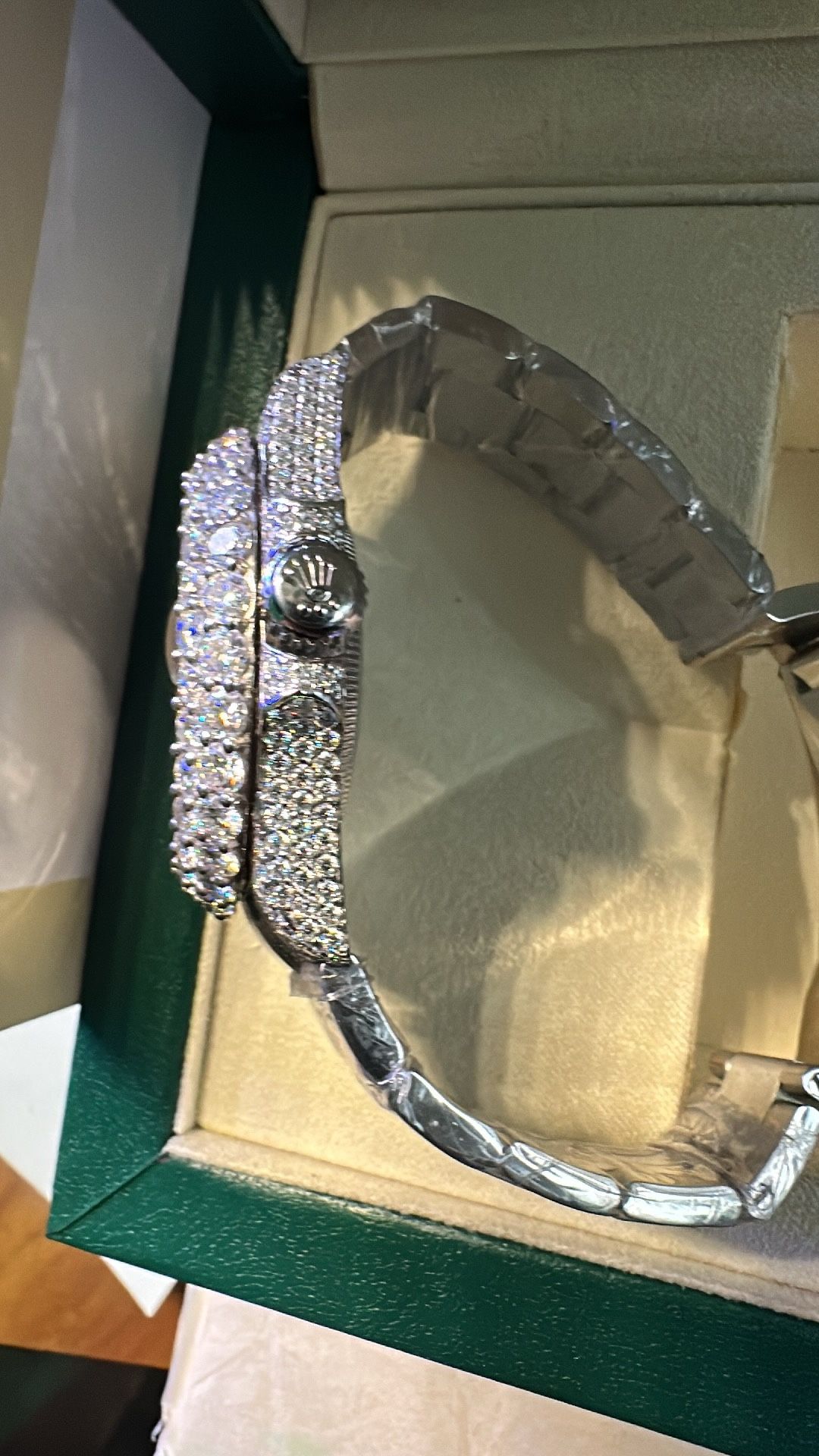 Mossianite Bust Down Passes Diamond Tester $800