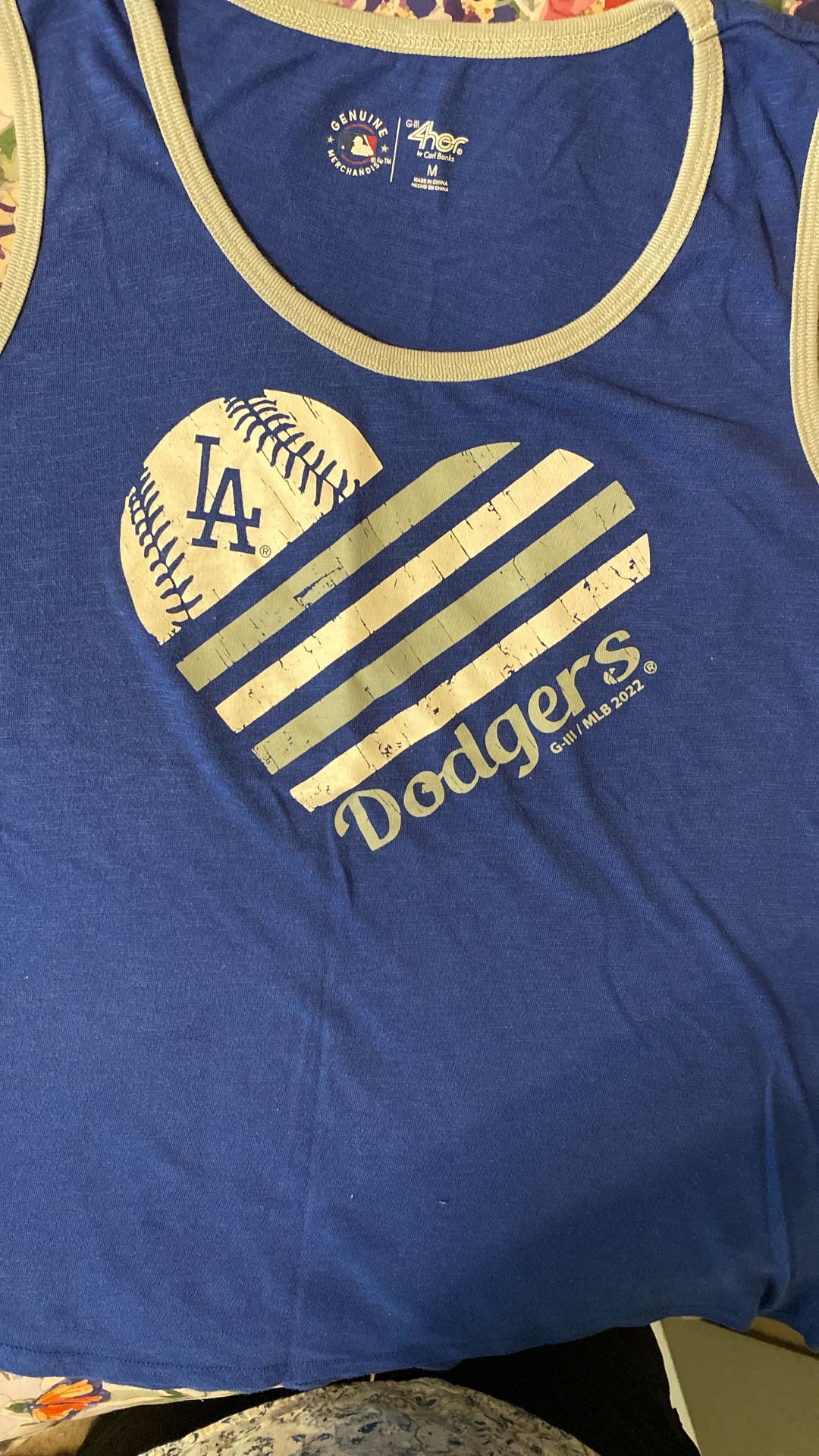Women’s Dodger Tank Top Size M