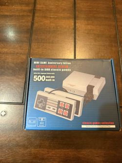 Mini Nintendo System W 500 Preloaded Games