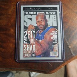 2020 NBA Hoops Slam Card Insert Shaquille O'Neal