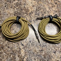 20 foot audio instrument cable