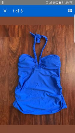 Liz lange maternity tankini