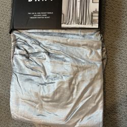 Brand New 108 Inch Curtains In Silver