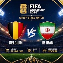 Belgium vs Iran two tickets section 309