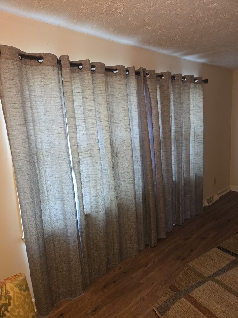 Very Nice Curtains And Rods