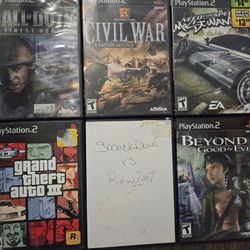 Playstation 2 Games