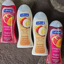 Softsoap Body Wash ALL 4 For $14