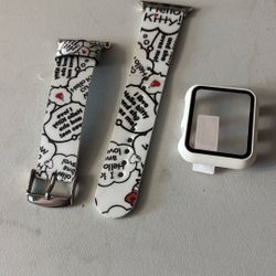Hello Kitty Apple Watch band And Screen Protect 
