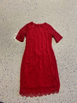 Red dress