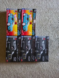 Hot Wheels Mega Construx Building Sets Lot of 5