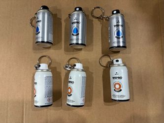 Montana colors spray paint keychain set of 6 graffiti supreme Kaws Irak Krylon Rusto Leum Stussy