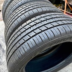 225/55r18 Yokohama Tires Cón 80% De Vida Las 4 