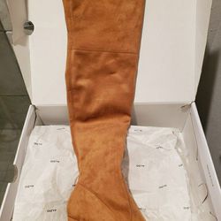  Aldo - Thigh High Nude Boots 