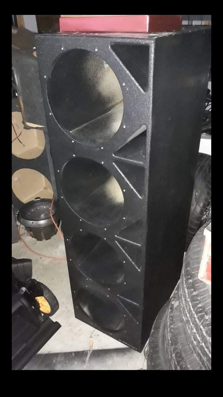 New 4-12 inch Q BomB ported box