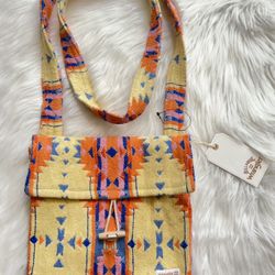 Billabong X Wrangler All Together Flat Crossbody Tote Bag NEW