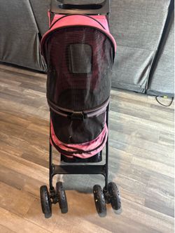 Hot Pink Dog Stroller