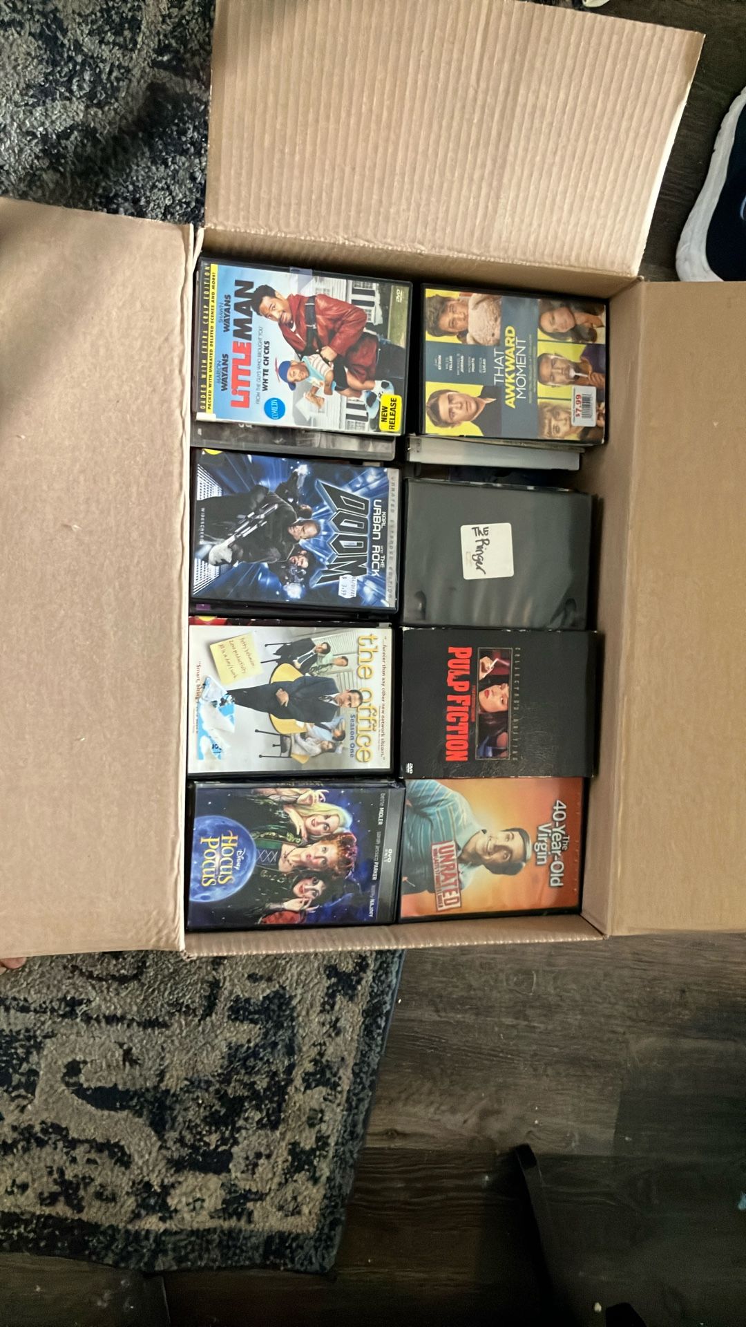 Box Of DVDs
