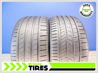 2 PIRELLI P ZERO PZ4 MO-S PNCS 285/30R21 USED TIRES 7.4/32 TREAD 100Y 2853021
