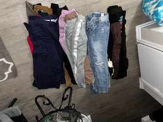 Bags of clothes