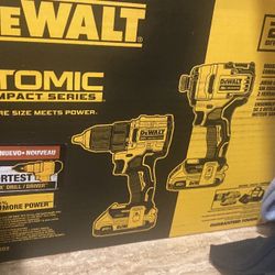 Dewalt Atomic drill and impact driver