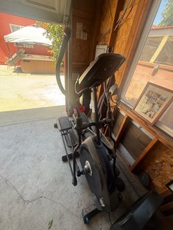 Elliptical and pull up bar