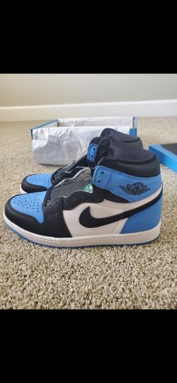 Jordan 1 Retro High OG UNC Toe-Men's Size 9 New