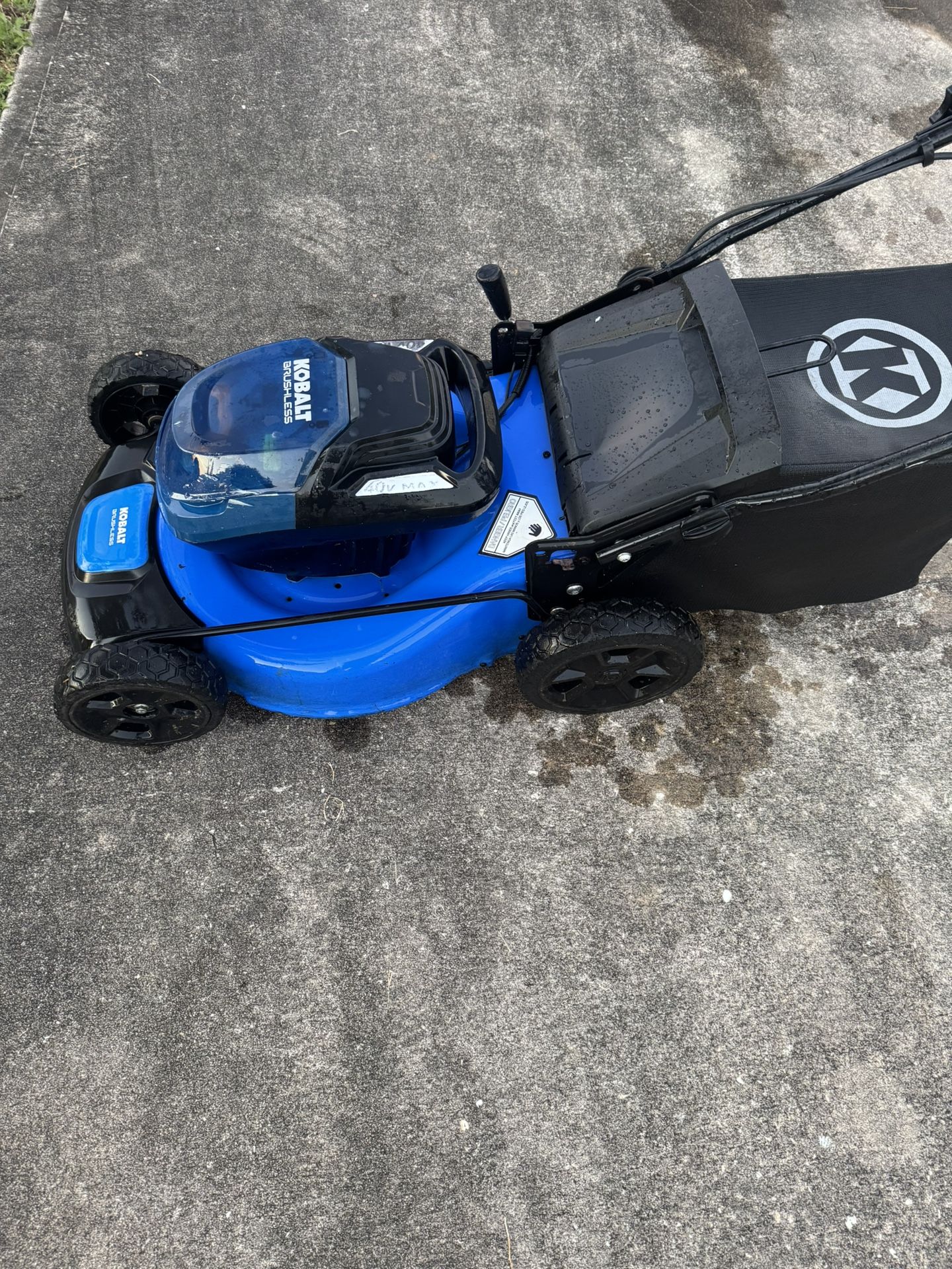 Lawnmower Kobalt 40-volt