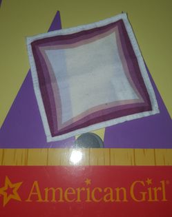American Girl doll Kits handkerchief EUC