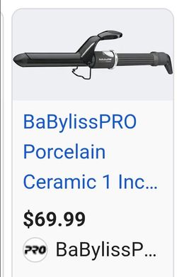 Babyliss pro ceramic 1in