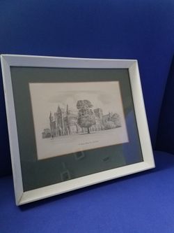 St. Albans Abbey from South West Framed Print