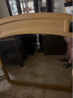 California King Headboard and Mirror