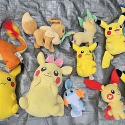 Huge Plush Bundle Pokemon Squishmelos Star Wars Vintage '80s And '90s And More