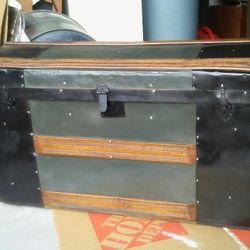 Steamer Trunk Restored