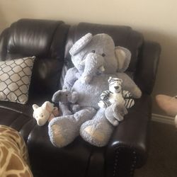 Huge stuffed animals And Smaller Ones 