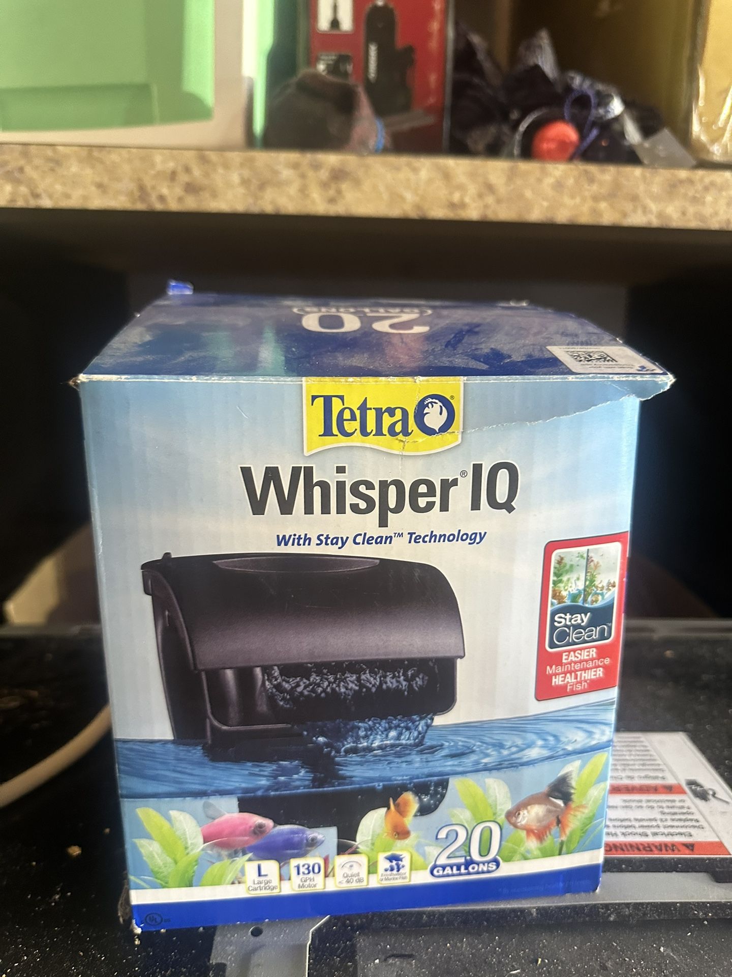 Tetra Whisper IQ Power Filter 20 Gallons