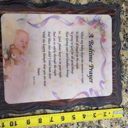 Wall Picture Baby Prayer