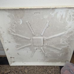Base for hot water heater