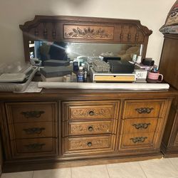 Dresser, Nightstand, Book Case, Bed Frame  