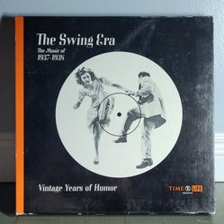 Vintage Vinyl, Time Life Records, Tye Swing Era , The Music of 1, STL. 342, Set Of Three Mint, Never Played, Brand New Vinyl Records