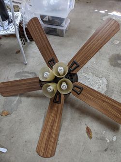 Brown Ceiling Fan