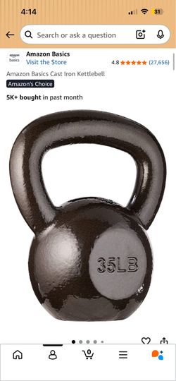 KETTLEBELL (35 pounds)
