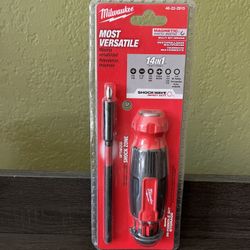 New Milwaukee 14 in 1 Magnetic Multi Bit Driver