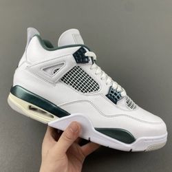 Air Jordan 4 Retro Oxidized Green FQ8138-103 Men Basketball Shoes Size 9.5