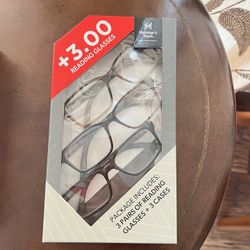 Member's Mark Rectangular Reading Glasses, 3 pk.