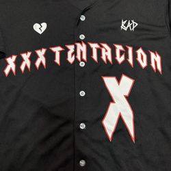 xxxtentacion baseball jersey