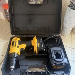 Dewalt Drill With Battery And Case For Sale 