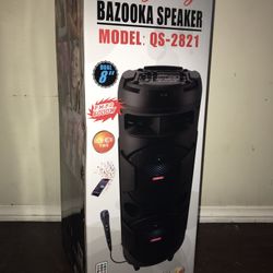 Rechargeable Speaker - Double 8” Woofer 