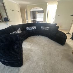 Brand New Sofa - Black Sectional - $2000
