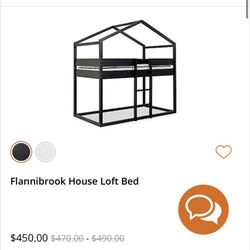 Kids House Loft Bed
