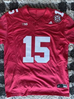 Dylan Raiola - Large Jersey - Nebraska Corn Huskers 